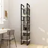 Image de vidaXL Bibliothèque 5 niveaux - Blanc