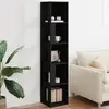 Image de vidaXL Armoire d'angle Noir