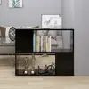 Image de vidaXL Meuble TV - Noir 80x24x63 cm