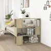 Image de vidaXL Bibliothèque/Séparateur - Chêne sonoma