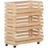 Image de vidaXL Bois de pin solide