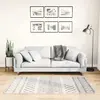 Image de vidaXL Tapis 80x150 cm - Noir et blanc