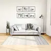 Image de vidaXL Lavable - Noir Blanc 120x180 cm