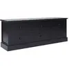 Image de vidaXL Meuble TV - Noir