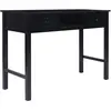 Image de VIDAXL Bureau Bois de Paulownia - Noir