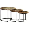 Image de VidaXL Tables gigognes Bois récupéré