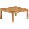 Image de vidaXL Table basse Bois d'acacia 80 cm