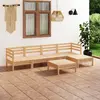 Image de vidaXL Salon de jardin 6 pcs - Bois de pin massif