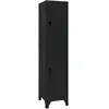Image de vidaXL Armoire à casiers Noir 180 cm