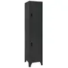 Image de vidaXL Armoire Casiers Anthracite