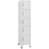 Image de VidaXL Armoire à Casiers Blanc 38x40x180 cm