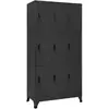 Image de vidaXL Armoire à casiers 90x45x180 cm