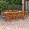 Image de VIDAXL Ensemble à manger de jardin 11 pcs