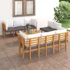 Image de vidaXL Salon de jardin 8 pcs - Bois d'acacia