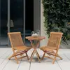 Image de vidaXL Ensemble à manger de jardin Bois de teck
