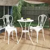 Image de VidaXL Ensemble de bistro 3 pcs - Aluminium
