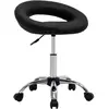 Image de VidaXL Chaise pivotante - Noir