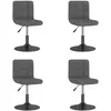 Image de vidaXL Velours Pivotantes