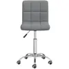 Image de vidaXL Chaise pivotante - Gris clair