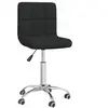 Image de VidaXL Chaise pivotante - Noir