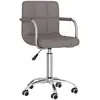 Image de VIDAXL Chaise Pivotante - Taupe