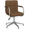 Image de vidaXL Chaise Pivotante - Marron