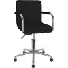 Image de vidaXL Chaise pivotante - Noir