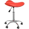 Image de VidaXL Chaise de Bureau Rouge Similicuir