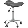 Image de vidaXL Chaise de Bureau Gris Similicuir