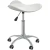 Image de VidaXL Chaise de salle à manger pivotante - Similicuir blanc