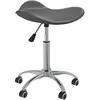Image de vidaXL Chaise pivotante - Gris similicuir