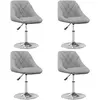 Image de VidaXL Pivotantes - Gris clair - Lot de 4