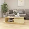 Image de vidaXL Table basse - Bois de pin massif