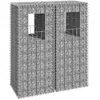 Image de vidaXL Poteaux panier gabion 40x40x100 cm - Fer
