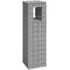 Image de vidaXL Poteau gabion Fer 40x40x140 cm
