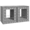 Image de vidaXL Poteaux à panier de gabion 50x50x60 cm fer