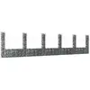 Image de VIDAXL Panier de gabion U 620x20x150 cm - Argenté