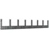 Image de vidaXL Panier de Gabion en U avec 8 Poteaux Fer 860x20x150 cm