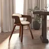 Image de vidaXL Chaise Crème - Similicuir