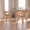 Image de VIDAXL Chaises à manger lot de 2 Taupe