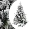 Image de vidaXL Sapin de Noël avec charnières 150 cm