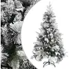 Image de vidaXL Sapin de Noël Neige 195 cm