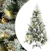 Image de vidaXL Sapin de Noël pré-éclairé 195 cm