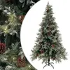 Image de VIDAXL Sapin de Noël pommes de pin et LED - 195 cm