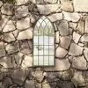 Image de vidaXL Miroir de jardin - Sable - 70x30 cm