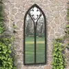 Image de VidaXL Miroir jardin - Fer Noir