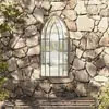 Image de vidaXL Miroir Jardin Fer Sable