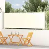 Image de vidaXL Auvent latéral rétractable 117x600 cm - Crème