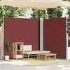 Image de vidaXL Auvent latéral Marron 220x600 cm