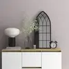 Image de VIDAXL Miroir mural fer - Noir